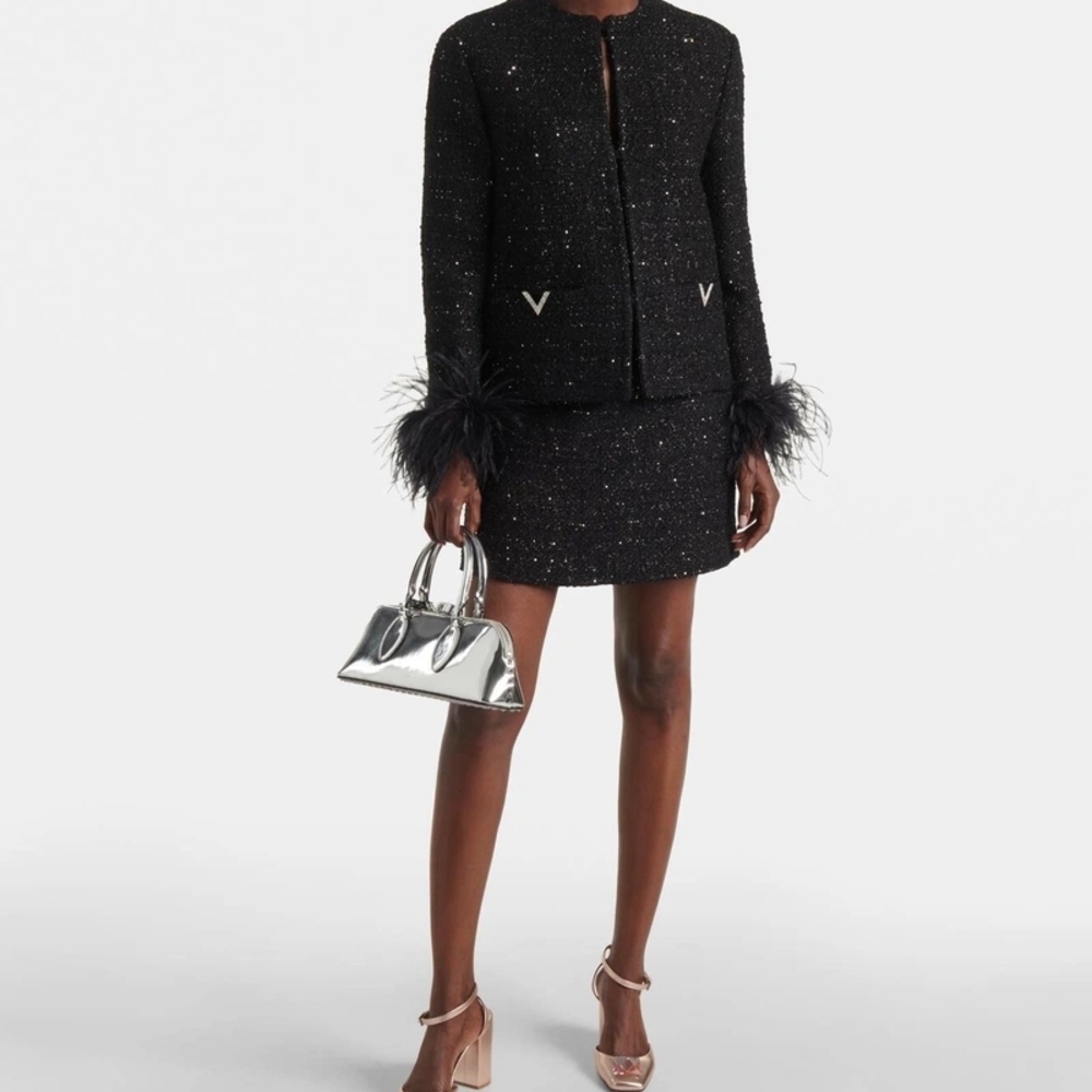 Valentino Garavani One Stud leather slingback pumps - Picture 5 of 7